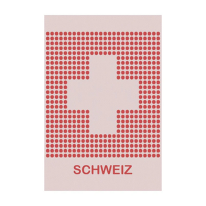 Küchentuch Schweizer Kreuz, Punkte