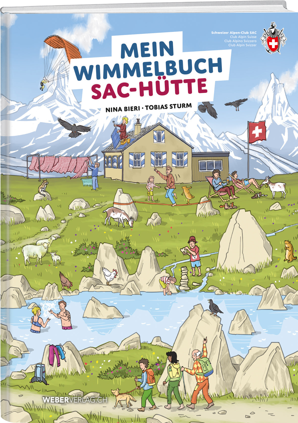 Tobias Sturm | Mein Wimmelbuch SAC-Hütte - SAC-Shop