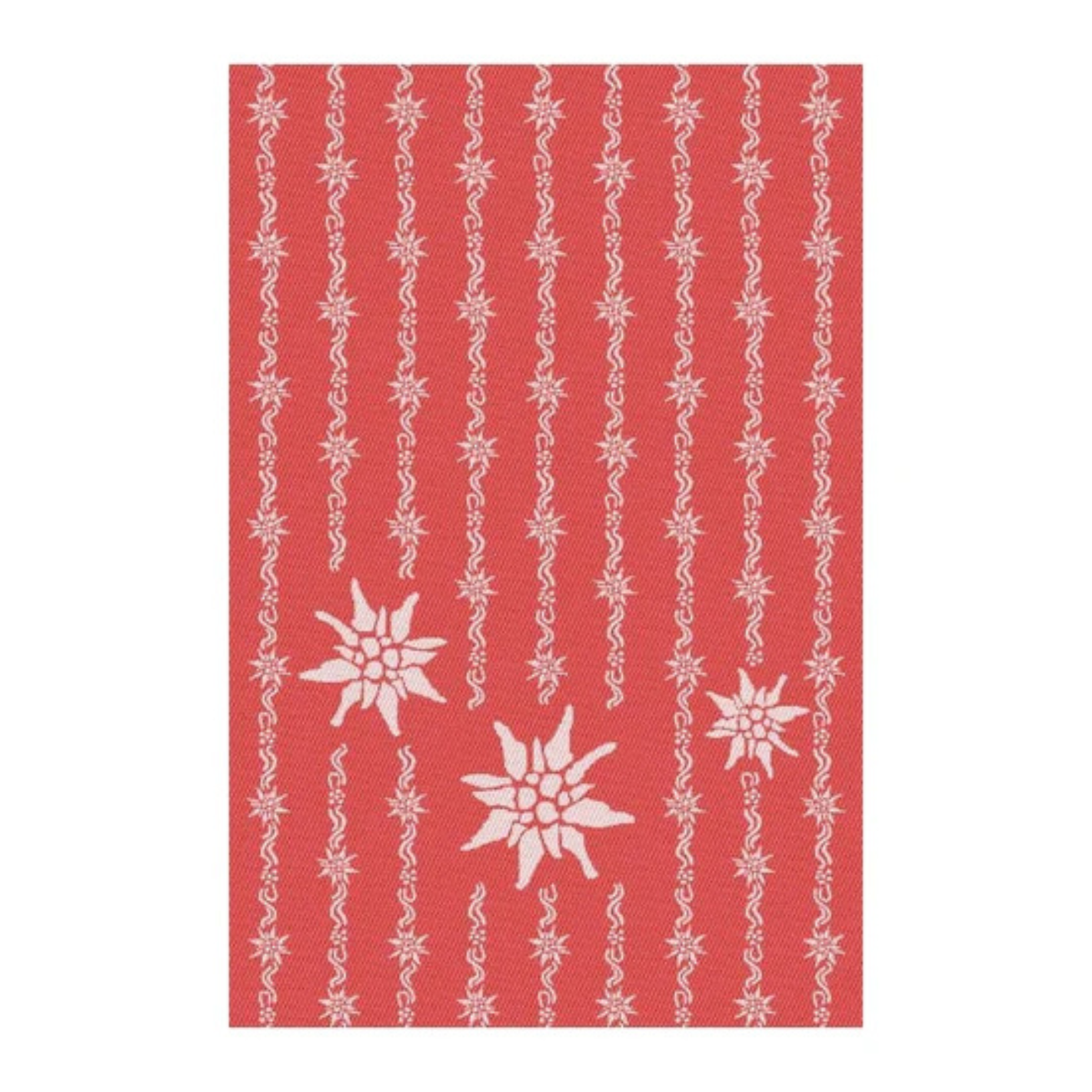 Küchentuch Edelweiss, rot
