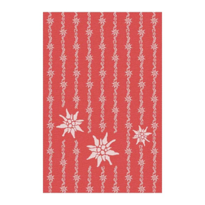 Küchentuch Edelweiss, rot