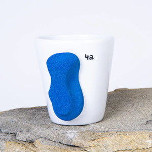 Klettertasse Kaffee «Fingerbeisser 4a»