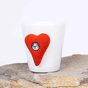 Klettertasse Kaffee «Herz»