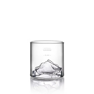 Handgefertigtes Whisky- und Cocktailglas «On the Rocks»