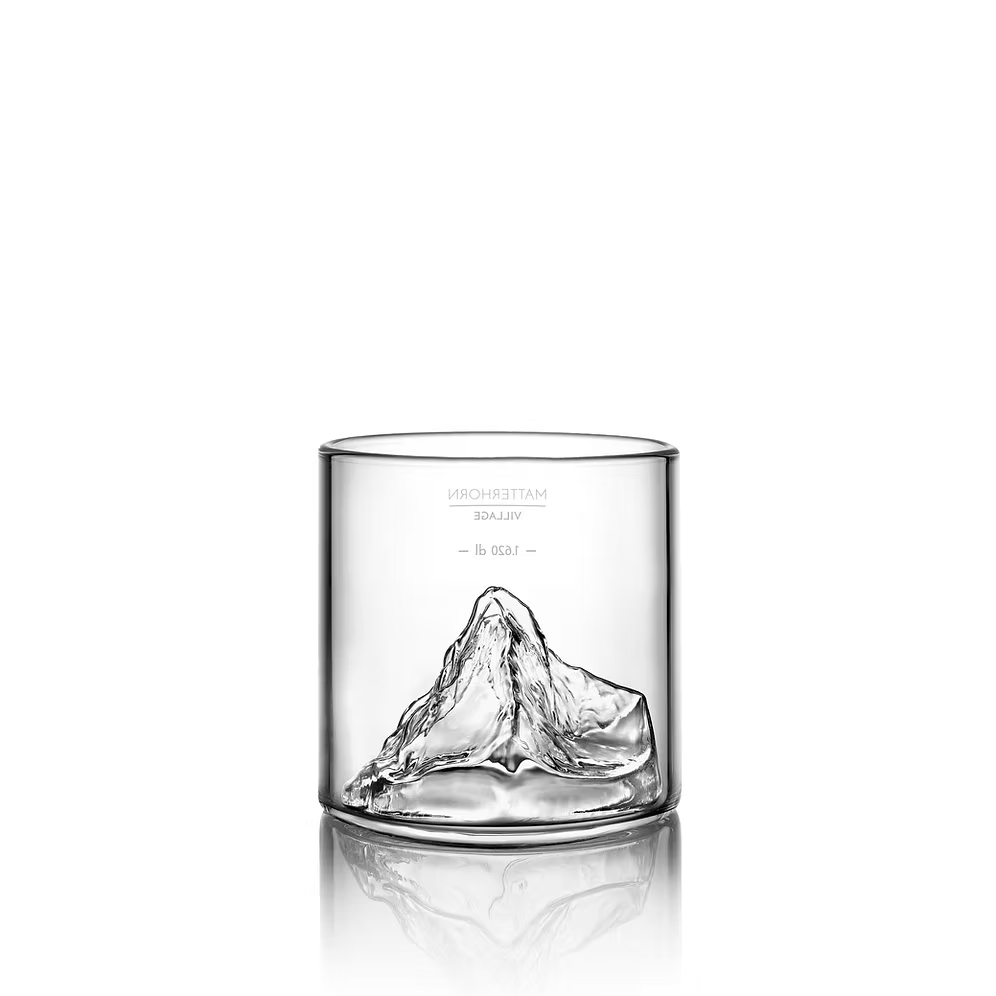 Handgefertigtes Whisky- und Cocktailglas «On the Rocks»