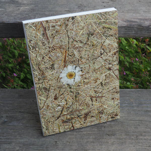 Notizbuch mit echter Natur-Oberfläche