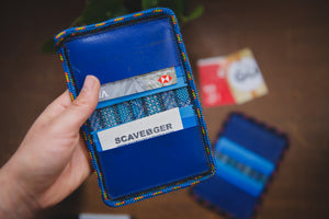 Portemonnaie aus recyceltem Kletterseil