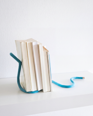 Wein-/ Bücherständer 2 in 1 aus recyceltem Kletterseil